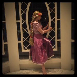 Rapunzel cosplay dress
